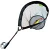 ÉPUISETTE RAQUETTE PAFEX FLYNET MANCHE CARBONE ROUGE - FILET ANTI-A TETE DE 70CM -Magasin de pêche Vision epuisette raquette pafex flynet manche carbone rouge filet anti a tete de 70cm z 2542 254282