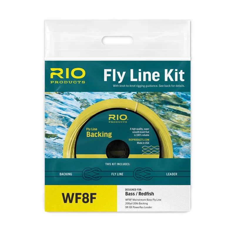 KIT SOIE + BACKING + BAS DE LIGNE RIO MAINSTREAM KIT 3 KIT SOIE + BACKING + BAS DE LIGNE RIO MAINSTREAM KIT