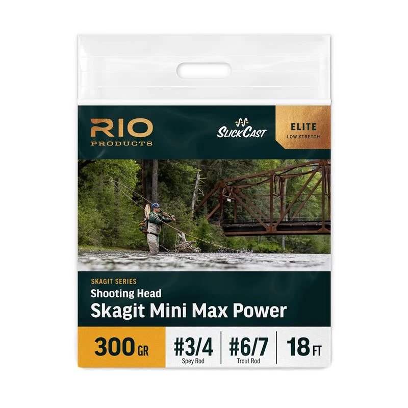 TÊTE DE LIGNE RIO ELITE SHOOTING HEAD SKAGIT MINI MAX POWER 4 TÊTE DE LIGNE RIO ELITE SHOOTING HEAD SKAGIT MINI MAX POWER – Image 2